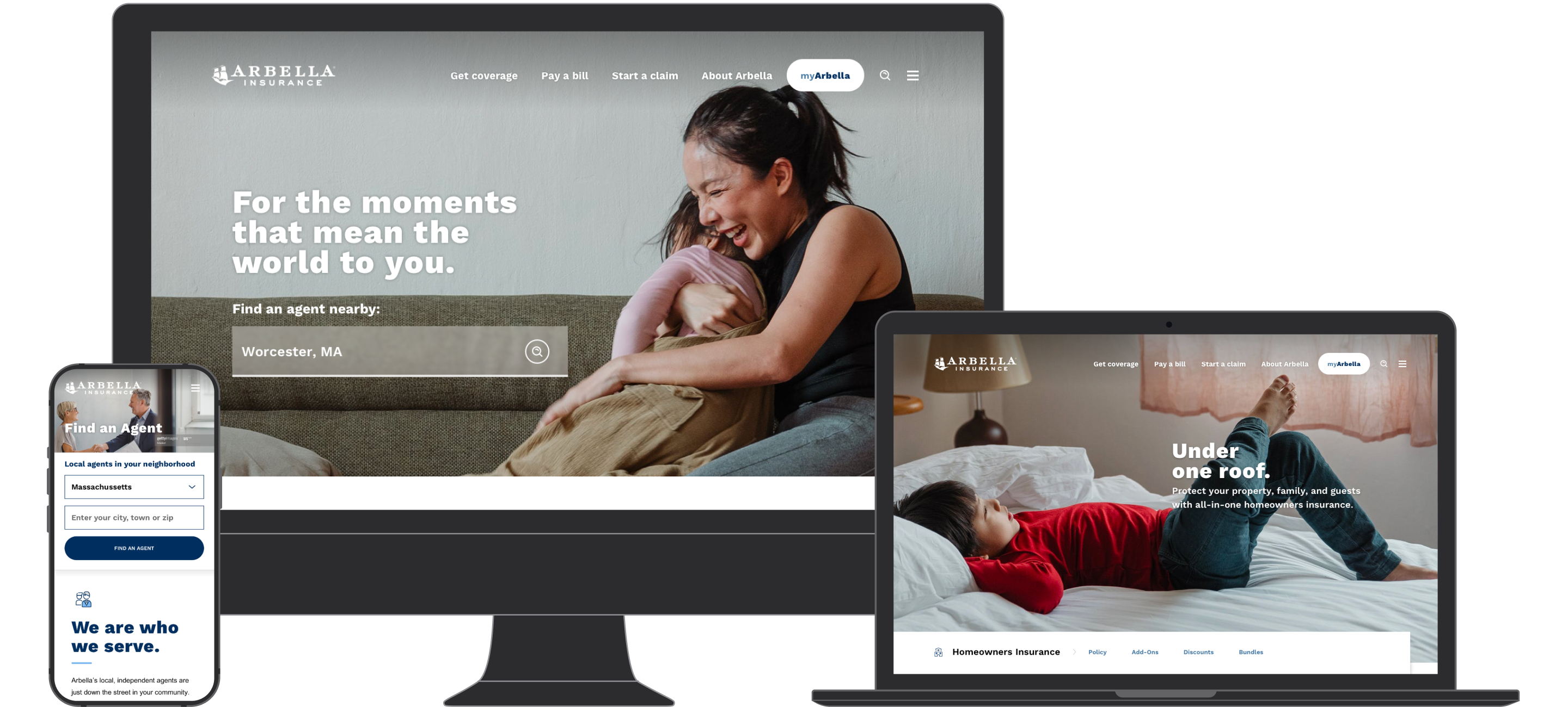 Arbella Mockup – desktop